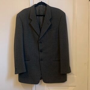ARMANI COLLEZIONI MENS JACKET WOOL Size 44 REGULAR